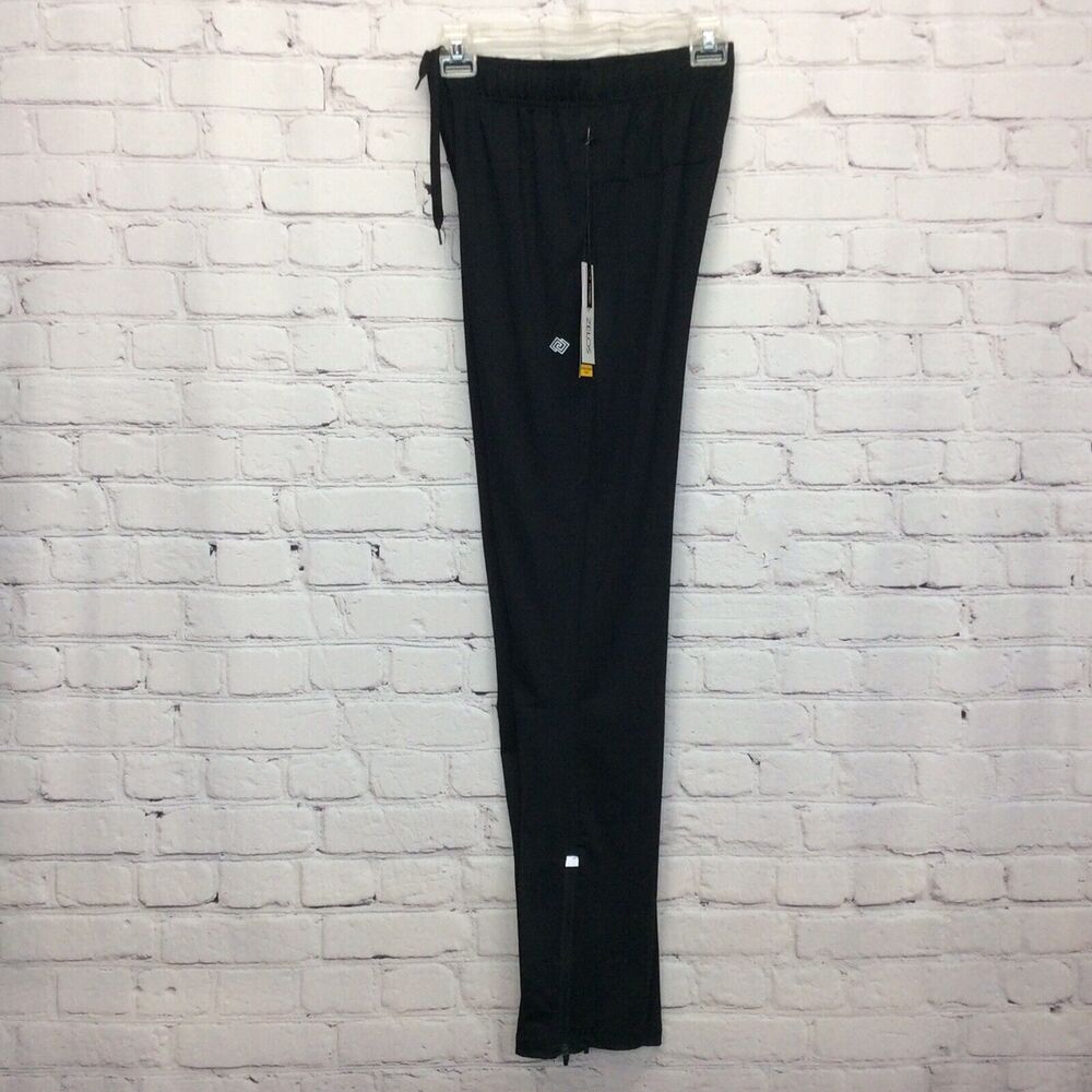 Zelos Conditioning Pants Men's Sz S Black Athleisure Workout Activewear Sports